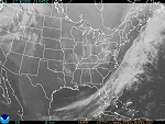 Sample synoptic view image over the US