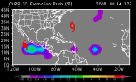 Sample Tropical Cyclone Formation Probability Product