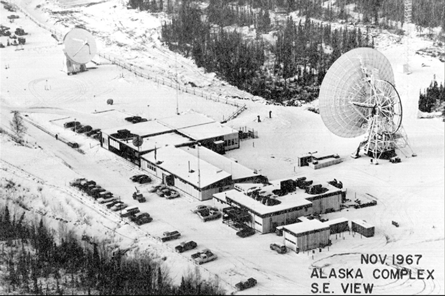 FCDAS in 1967; 26-meter antenna