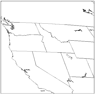 Depiction of GOES-West Imager Super Rapid Scan (SRSO) N.W. CONUS Scan Sector
