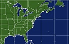 Eastern U. S. Coverage Area Map