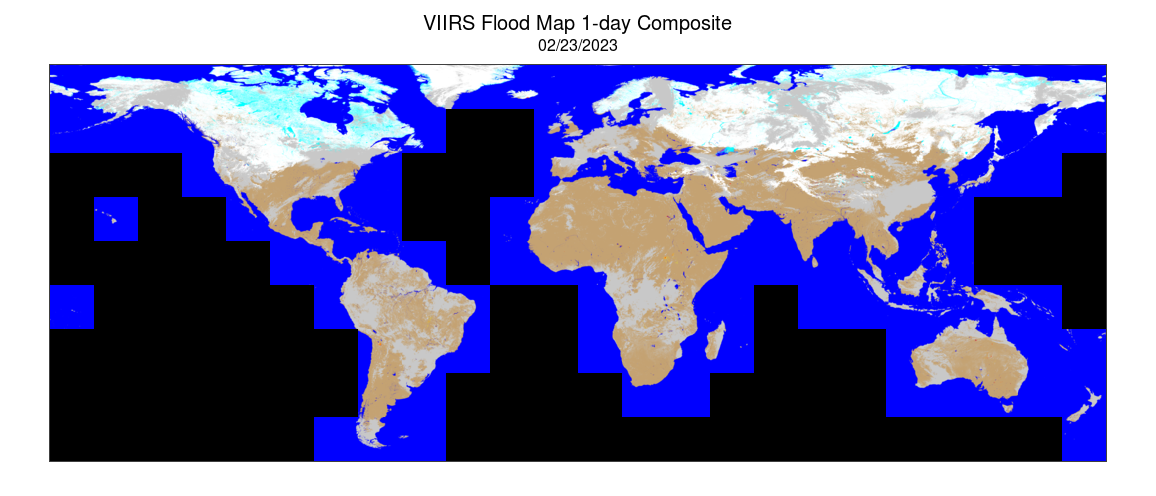 Sample VIIRS Flood Image