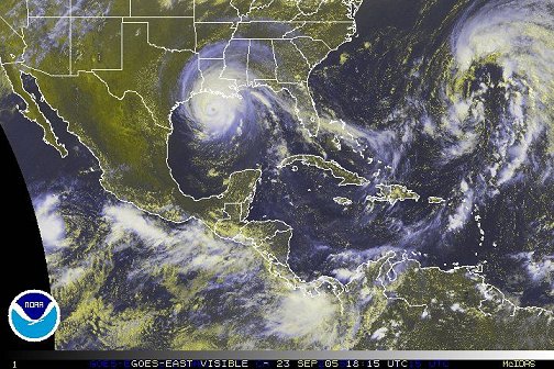 Hurricane Rita, 18:15Z September 23, 2005