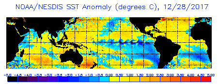 clickable global map of SST anomalies from 12/28/2017