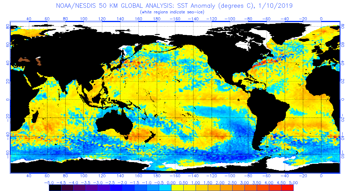 Atlantic Ocean Water Temperature Chart