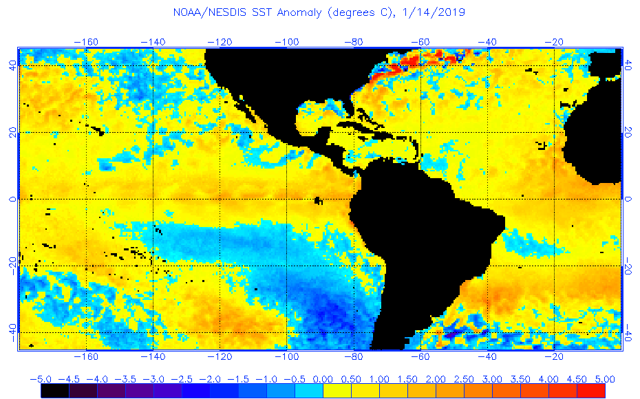 Ocean Temperature Charts Atlantic