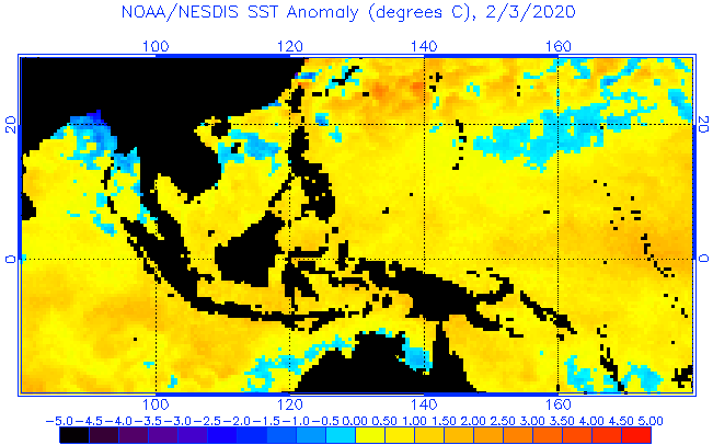 4 Months Sea Surface Temperature Animated Gif