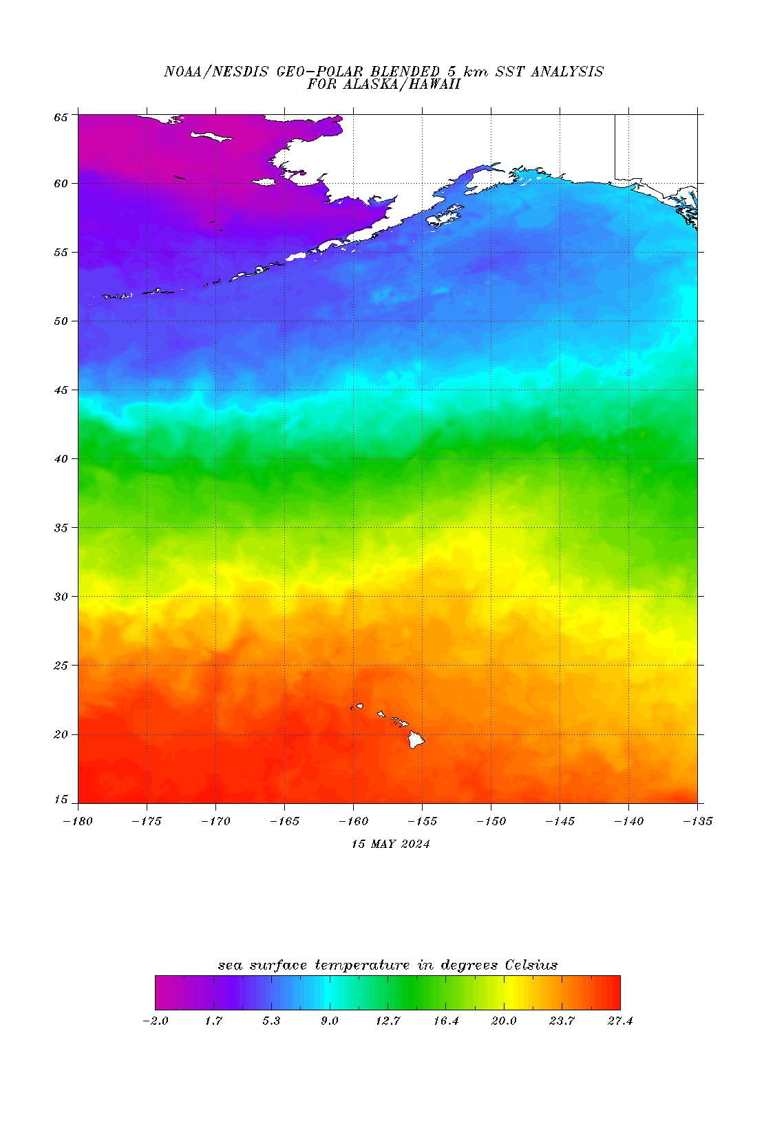 Sea Temp Charts