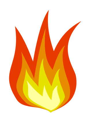 Hazard Mapping System Fire Locations Icon