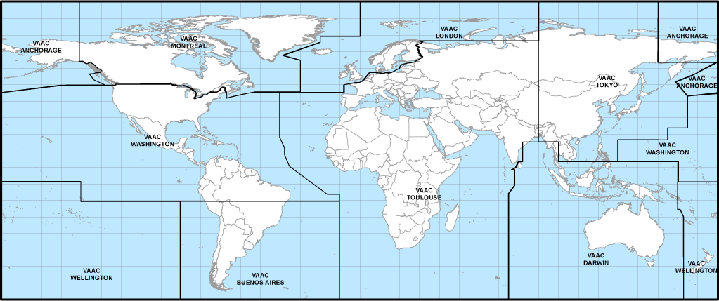 WCMAF, WCMAC Forecast Region, Advisory Map